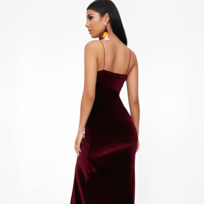 Vestido Coctel Terciopelo